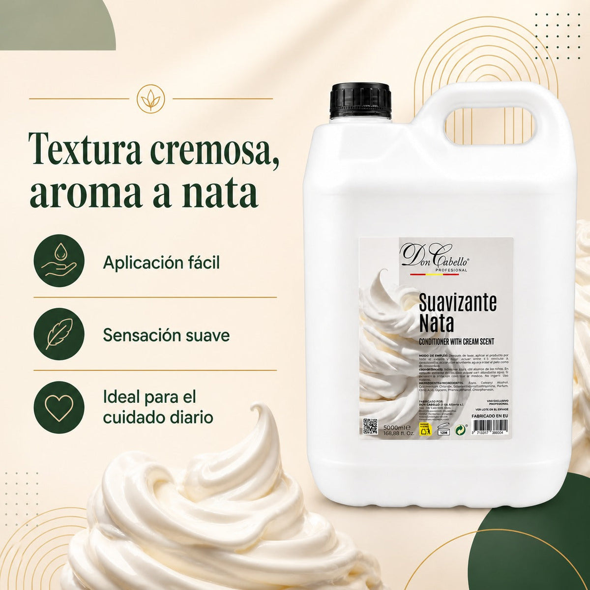 Suavizante Nata Don Cabello Profesional 5000 ml