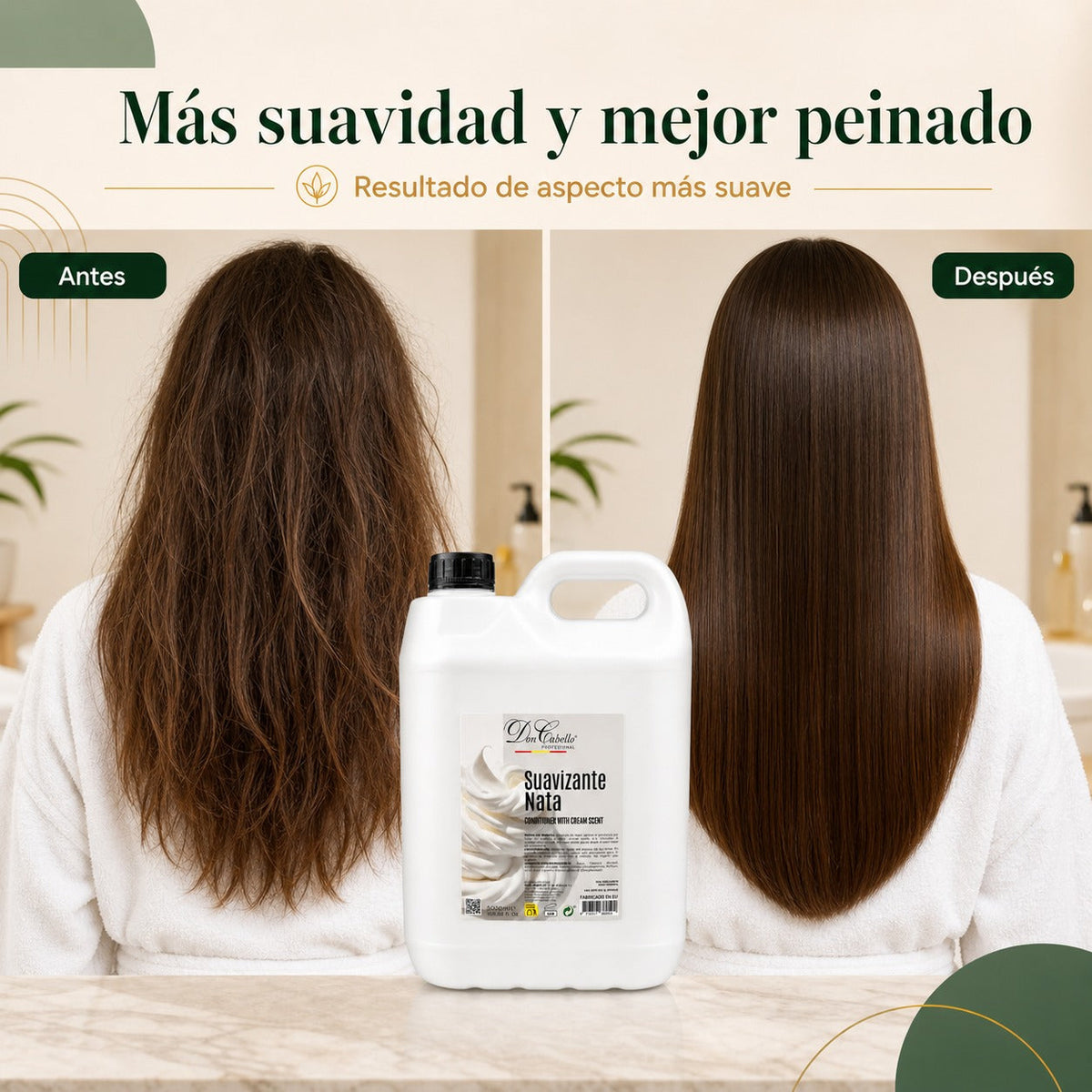 Suavizante Nata Don Cabello Profesional 5000 ml