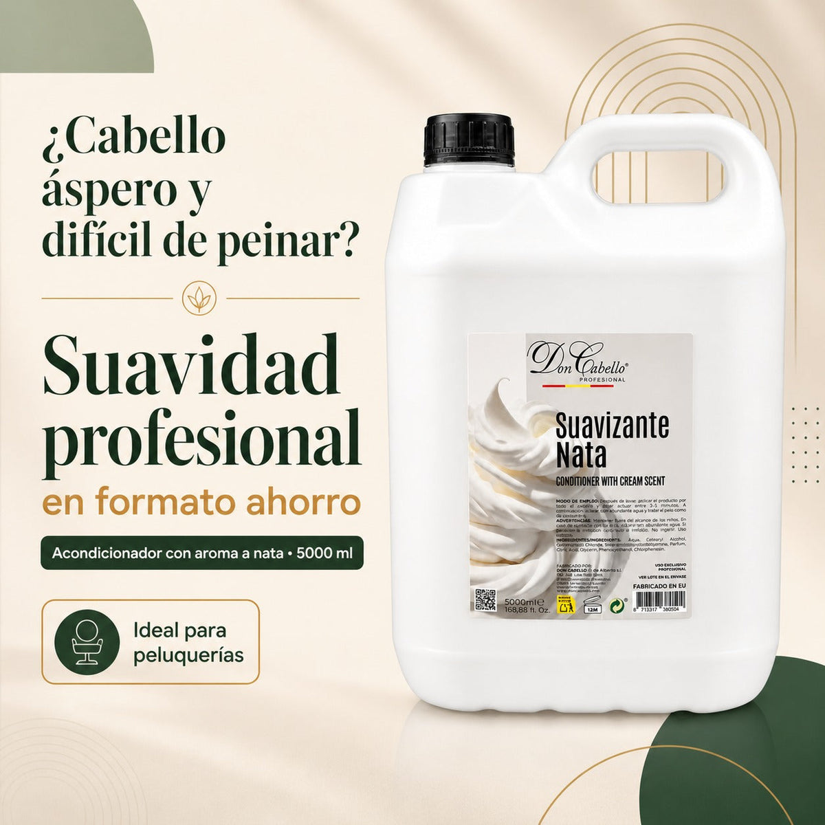Suavizante Nata Don Cabello Profesional 5000 ml