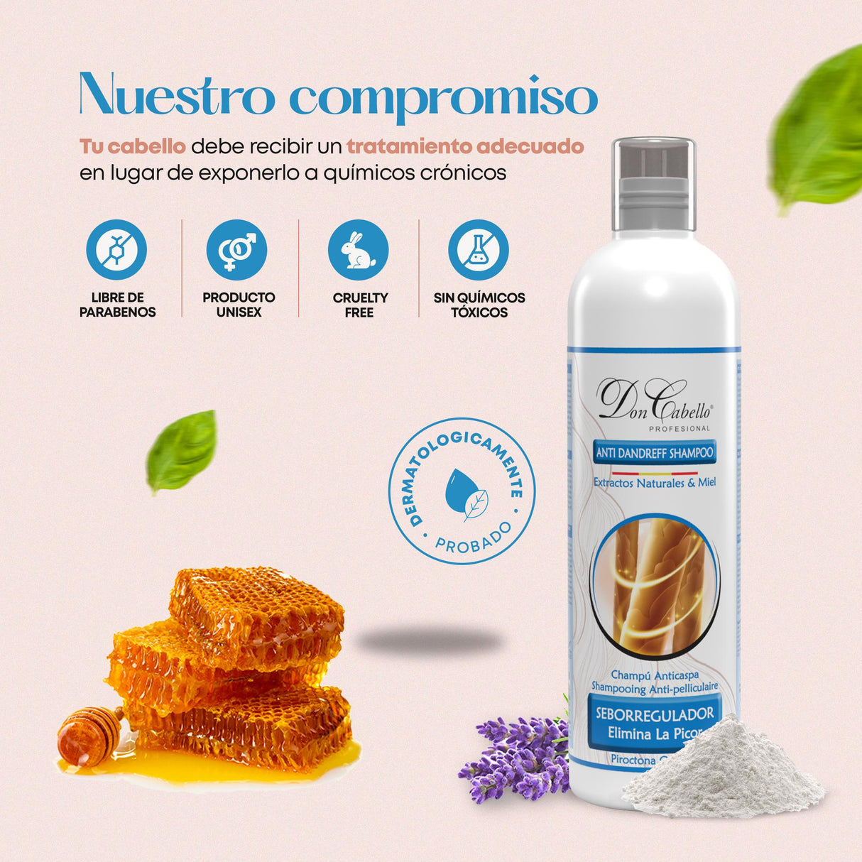 Don Cabello - Champú Anticaspa - 500 Ml