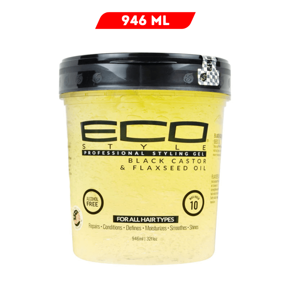 Eco Style - Styling Gel Black Castor - 946 Ml