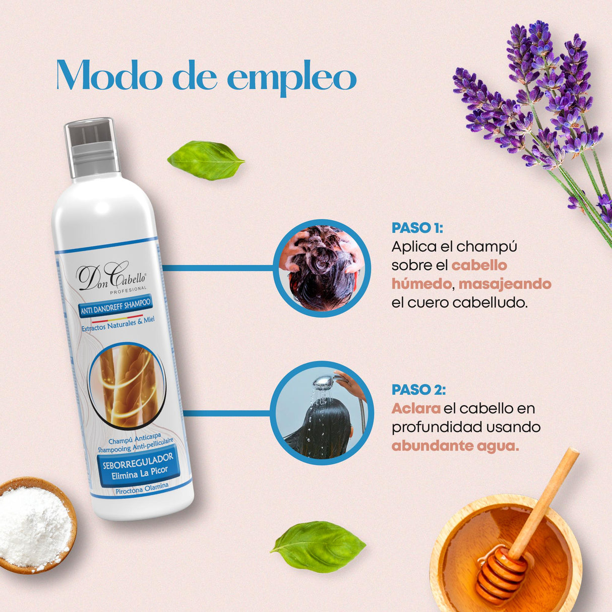 Don Cabello - Champú Anticaspa - 500 Ml