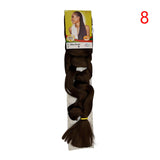 X-pression - Ultra Braid - Extensión De Pelo - Para Trenzar - 208 Cm - 165 G - De Un Solo Color - Cosmetics Afro Latino #8 X-pression Hair Care