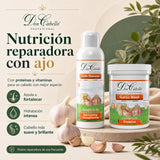 Pack Reparación Ajo – Cabello Seco y Dañado (Champú + Mascarilla) Don Cabello