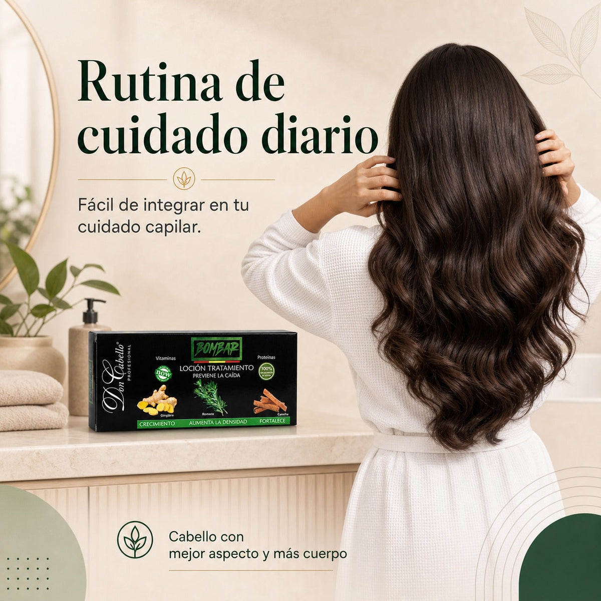 Don Cabello Ampollas Anticaída con Escutelaria 10 x 10 ml