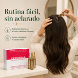 Don Cabello Anti-Hair Loss Treatment with Keratin – Hair Ampoules – 12 Ampoules x 10 Ml