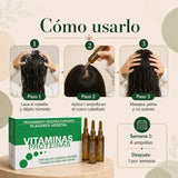 Don Cabello Hair Ampoules – Anti-Hair Loss Treatment – ​​12 Ampoules x 10 Ml
