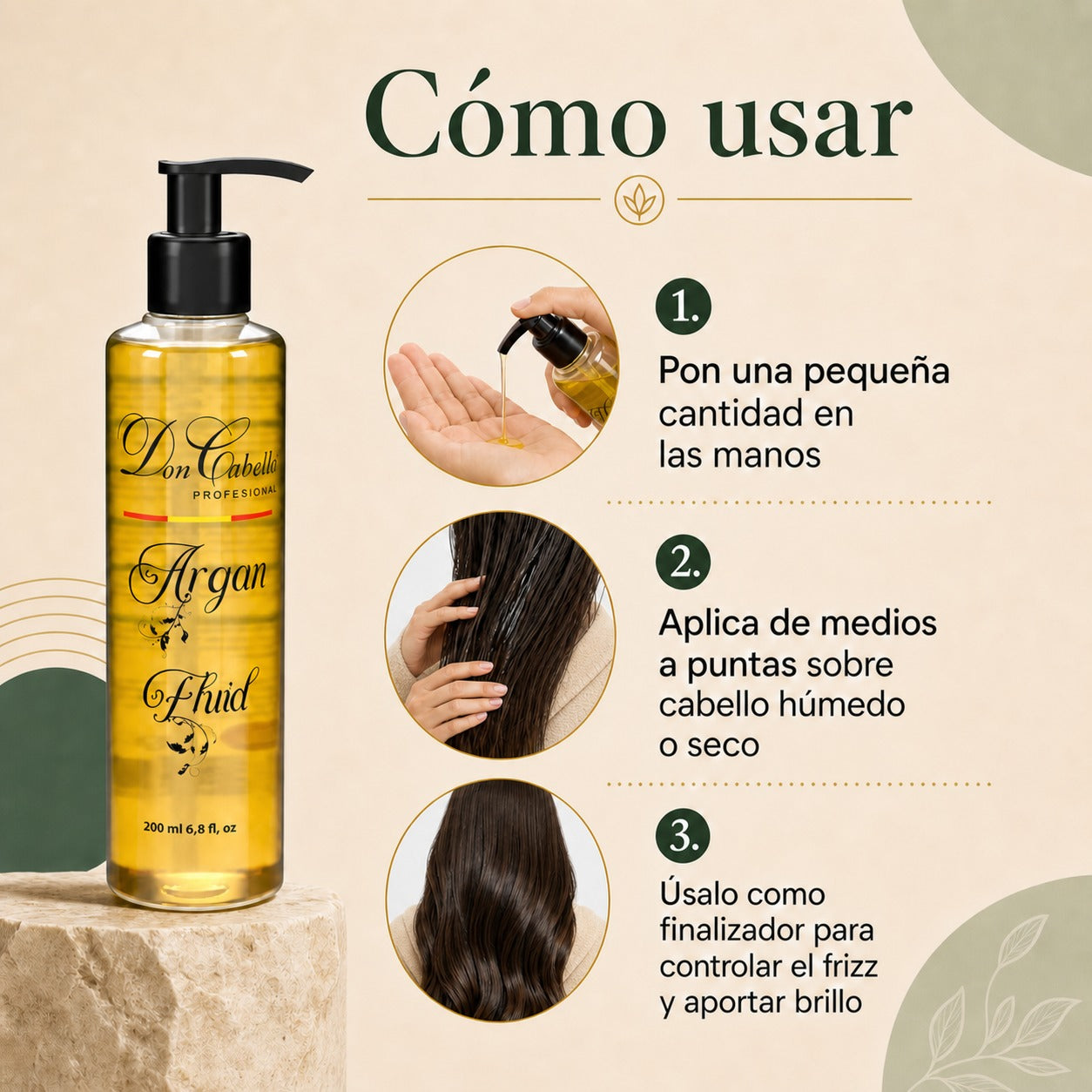 Don Cabello Argan Fluid 200 ML