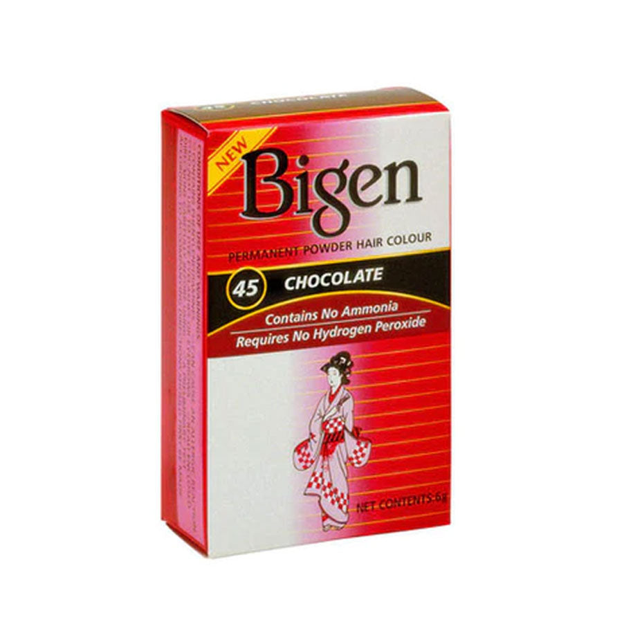 Bigen - Polvo Permanente Color De Cabello - 6g - Cosmetics Afro Latino