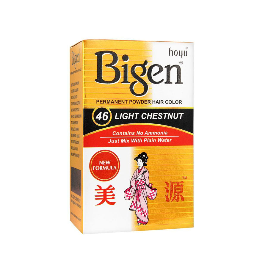 Bigen - Polvo Permanente Color De Cabello - 6g - Cosmetics Afro Latino