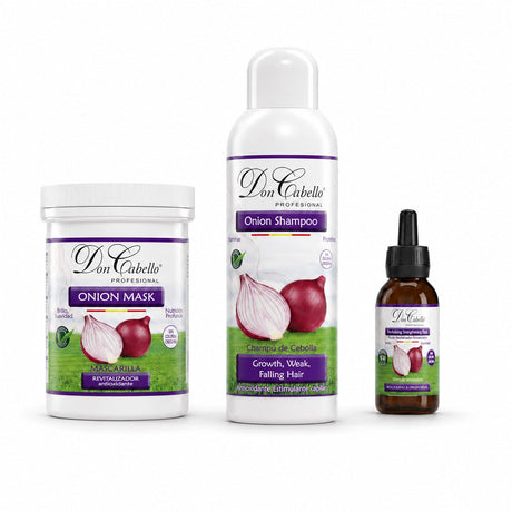 Pack Anticaida Intensivo Cebolla Roja Don Cabello