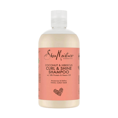 SHEA MOISTURE - COCONUT & HIBISCUS - CURL & SHINE - SHAMPOO - 384ml - Cosmetics Afro Latino