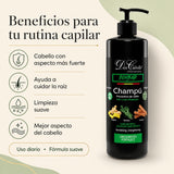 Don Cabello Champu Sin  Parabenos Anti-Caída con Romero, Canela y Jengibre 1000 ML