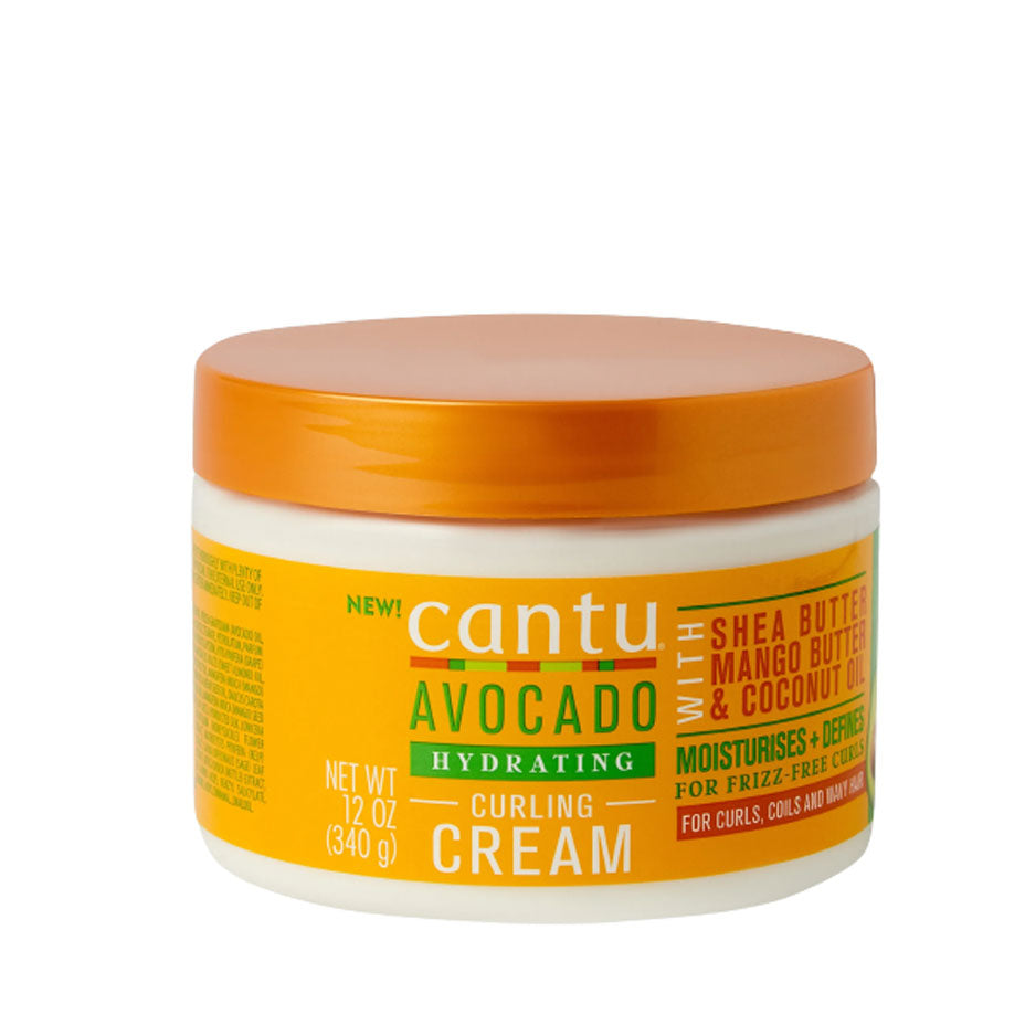 Cantu - Avocado Hydrating - Curling Cream - 340gr - 12oz - Cosmetics Afro Latino