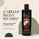 Don Cabello Champú Nutritivo de Coco y Aloe Vera 1000 ml Sin Siliconas