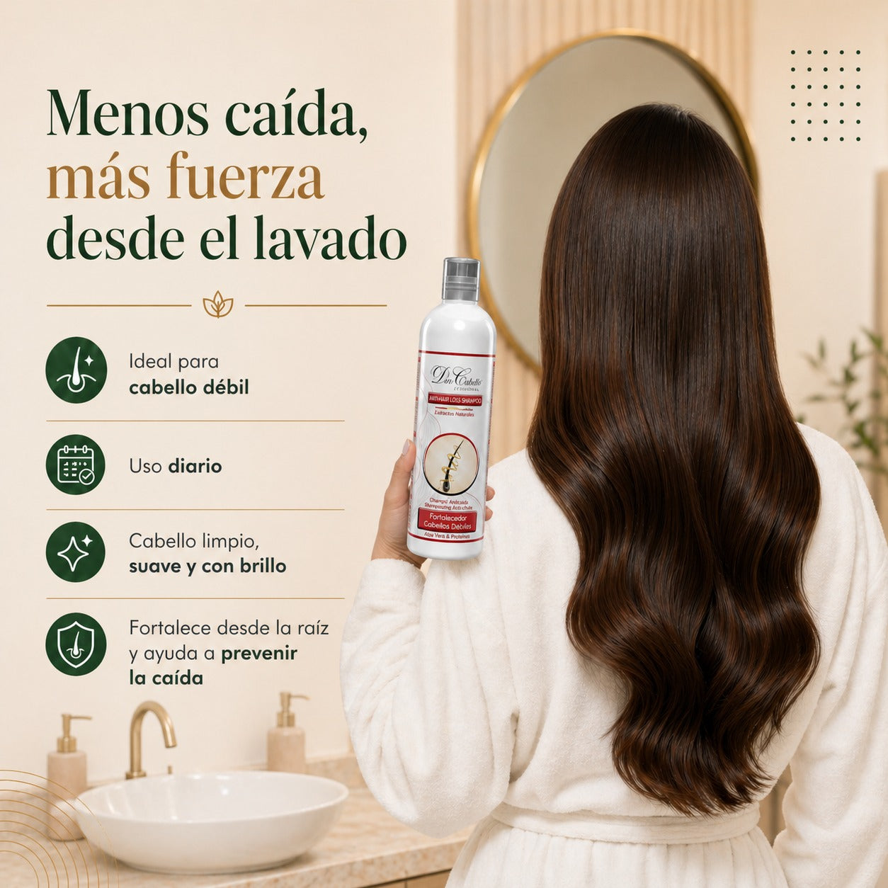 Don Cabello - Champú Anticaída - 500 Ml