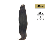 Stitched Smooth Remy Virgin 18 Inch 45 cm