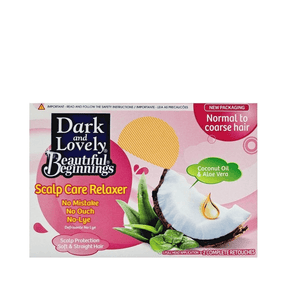 Dark and Lovely - Beautiful Begginings Relaxer Kit - Normal Crema - Alisadora Kids - Cosmetics Afro Latino