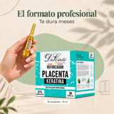 Don Cabello Ampollas Reforzador con Placenta y Keratina 36 x 15 ml