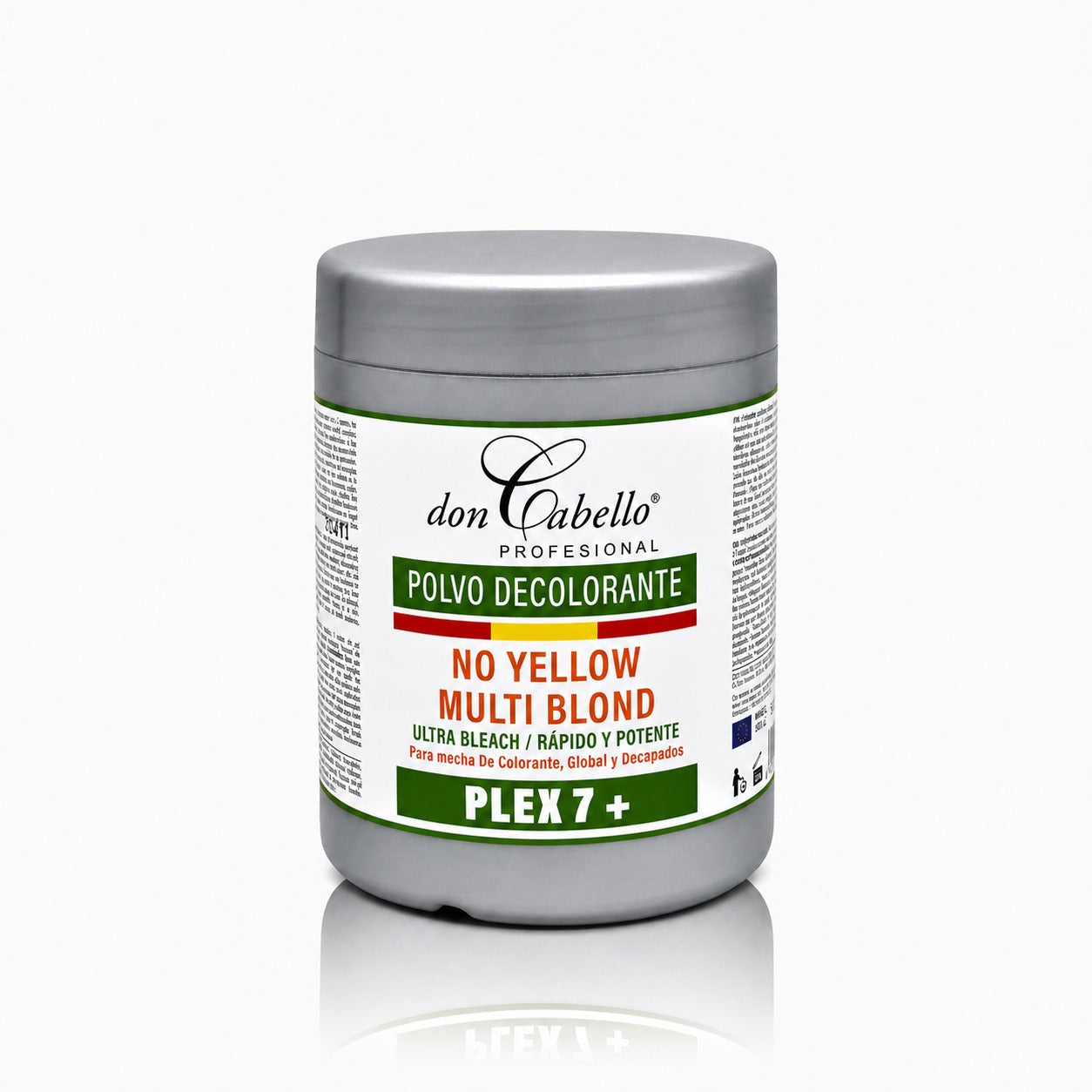 Don Cabello - Polvo Decolorante Plex 7 – Anti Amarillos - 500 GR