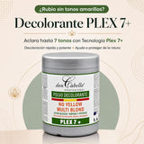 Don Cabello - Polvo Decolorante Plex 7 – Anti Amarillos - 500 GR