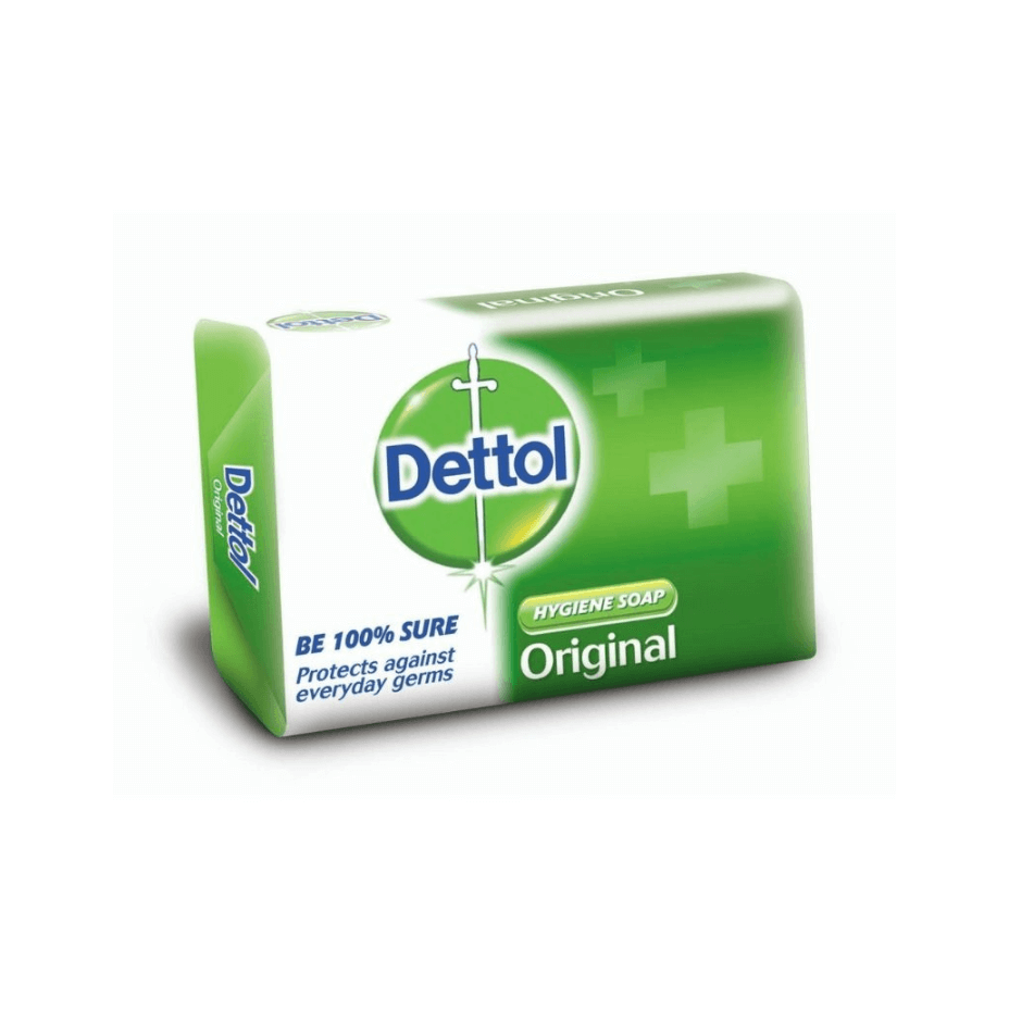 Dettol - Original Antibacterial Hand Soap Bar - Jabon - 100gm