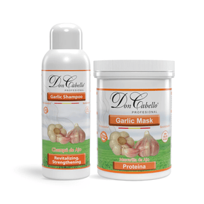 Don Cabello Pack Capilar Ajo Reparador – Fuerza y Brillo – 2x1000 ml - Cosmetics Afro Latino