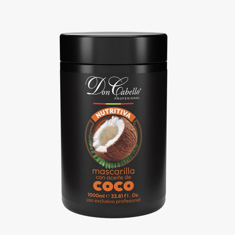 Don Cabello Mascarilla Capilar Nutritiva con Aceite de Coco 1000 ml