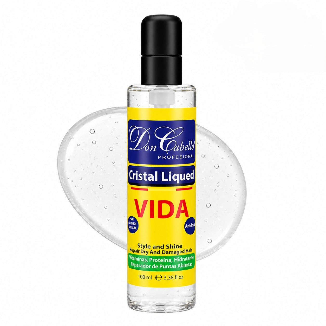 Don Cabello Vida Cristal Liqued (Anti Frizz) 100 ML