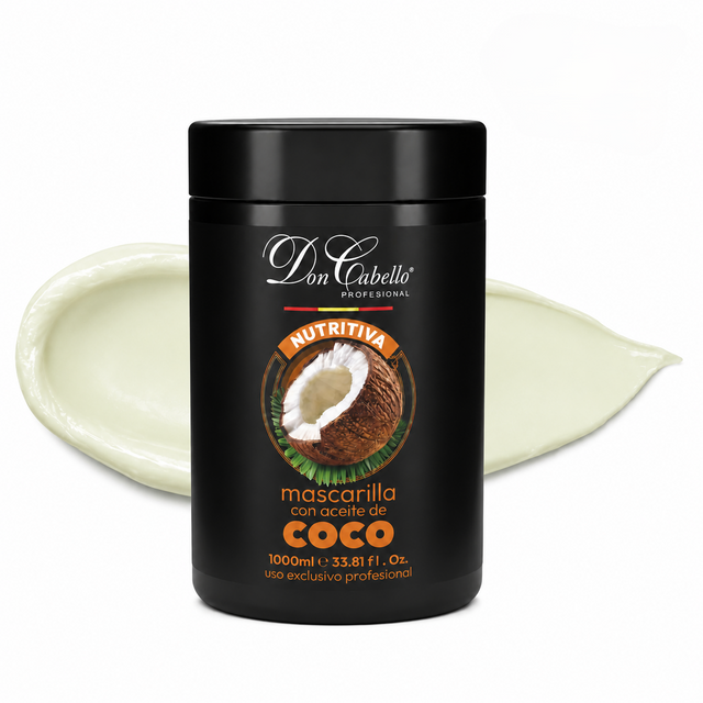 Don Cabello Mascarilla Capilar Nutritiva con Aceite de Coco 1000 ml