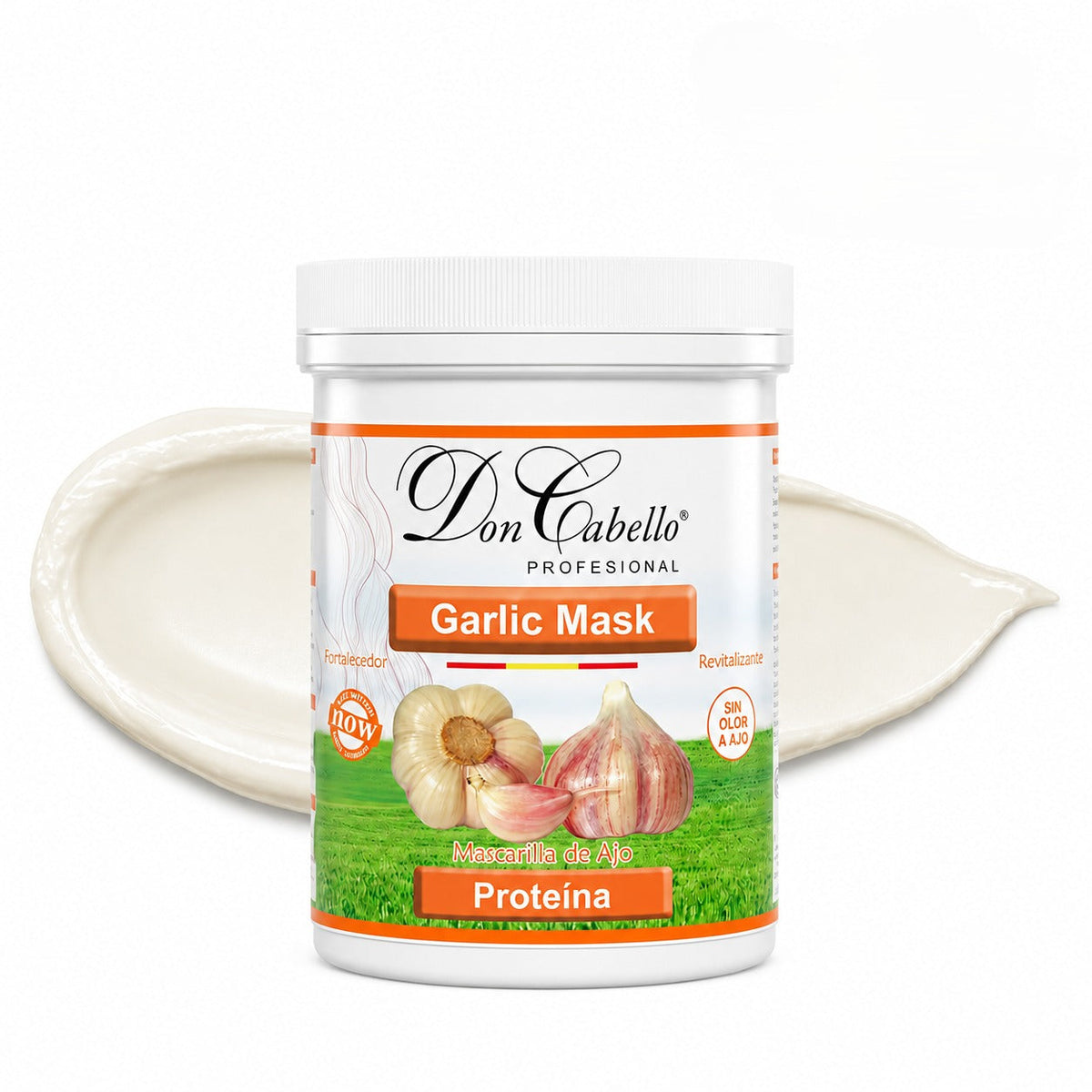Pack Fortalecedor Intensivo Ajo – Cabello Débil (Champú + Mascarilla + Loción) Don Cabello