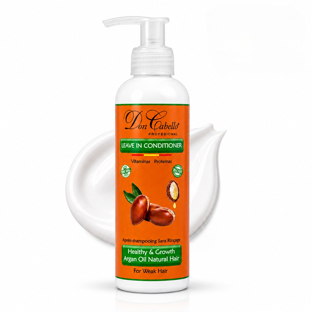 Pack Hidratación Intensa Con Keratina Y Aceite De Argán - Don Cabello