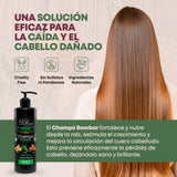 Don Cabello Sulfate and Paraben-Free Anti-Hair Loss Shampoo with Rosemary, Cinnamon and Ginger 1000 ML 