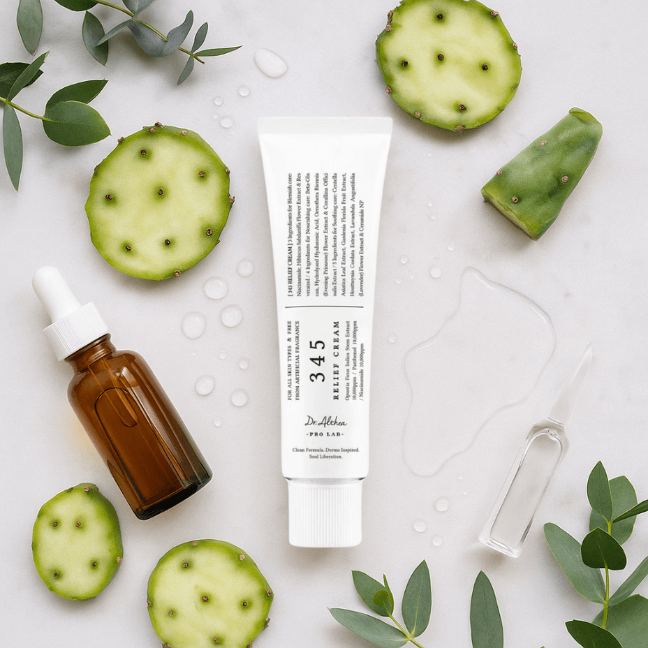Dr. Althea Relief Cream 345 - Moisturizing Gel Cream with Niacinamide and Panthenol for Sensitive Skin - 50 ml - Cosmetics Afro Latino