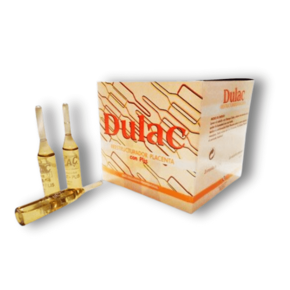Dulac - Placenta Reestructuradora - 36 Ampollas 12 Ml - Cosmetics Afro Latino