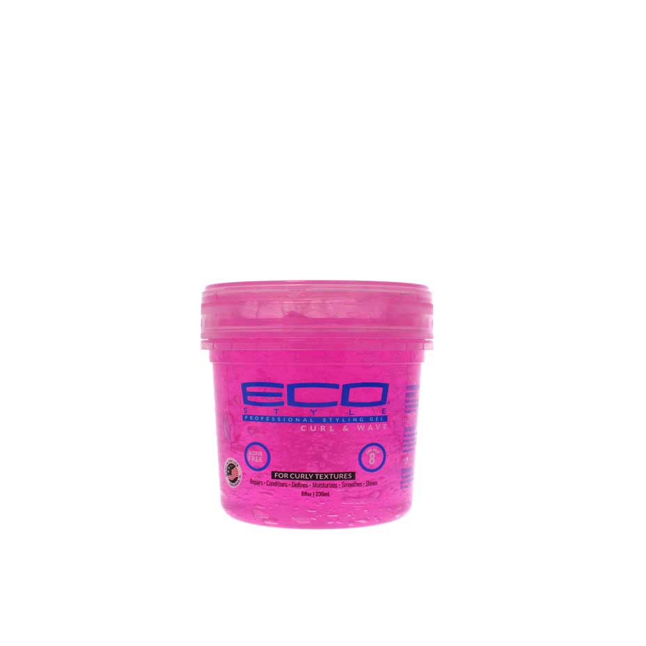 ECO STYLE - PROFESSIONAL STYLING GEL - CURL & WAVE -236ml - Cosmetics Afro Latino
