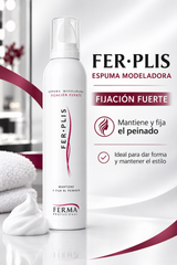 Espuma Modeladora de Fijación Fuerte