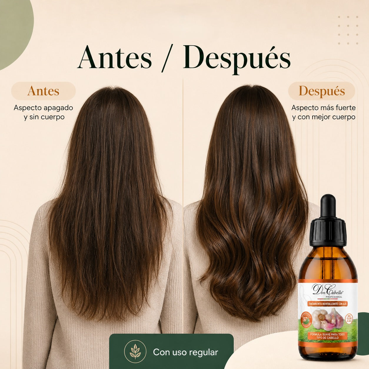 Don Cabello - Loción Fortalecedor De Cabello - 125 Ml