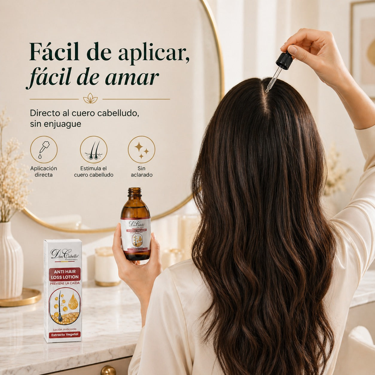 Don Cabello - Loción Biológica, Tratamiento Capilar Anticaída - 125ml