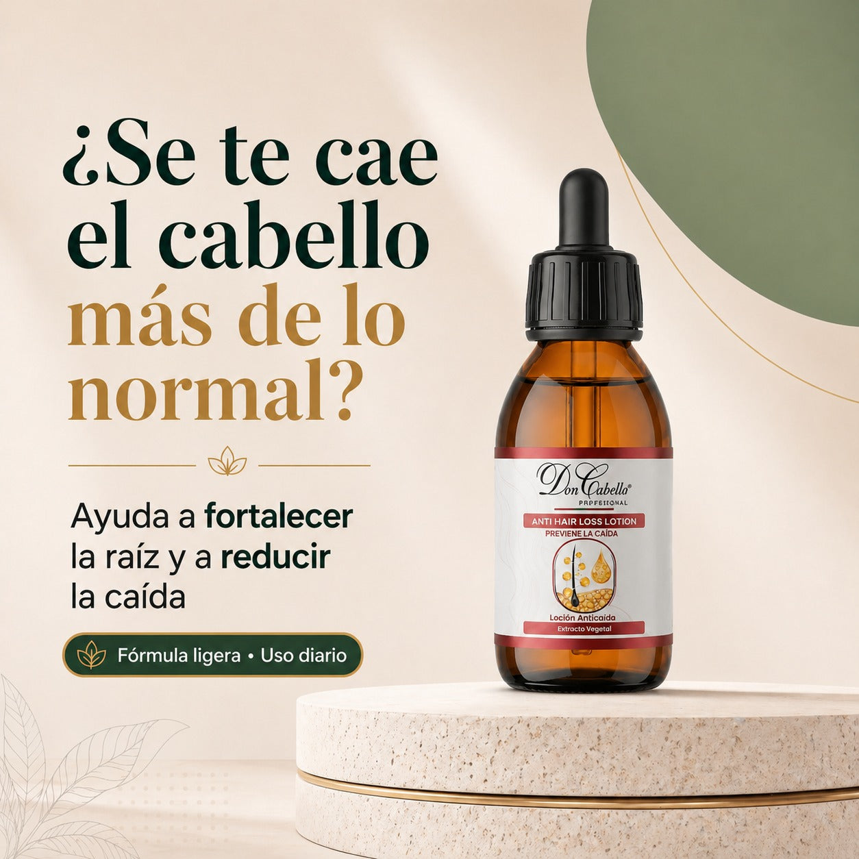 Don Cabello - Loción Biológica, Tratamiento Capilar Anticaída - 125ml