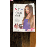 HAALICE - NATURAL YAKI - 100% HUMAN QUALITY HAIR - HAIR EXTENSION