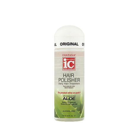 ic INTER CELLULAR - HAIR POLISHER  - ALOE - SERUM - 6 OZ - 178ml - Cosmetics Afro Latino