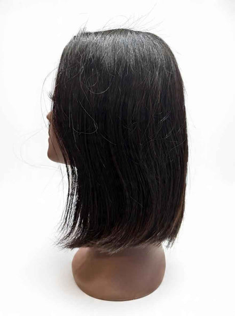 Peluca Bob Natural  Castaño Oscuro 12"