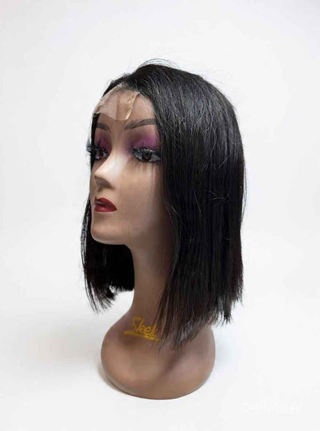 Peluca Bob Natural  Castaño Oscuro 12"