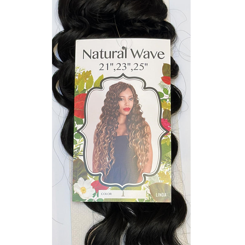 Haalic - NATURAL WAVE 21'',23'',25'' - CUTE - 100% HUMAN QUALITY - HAIR EXTENSION