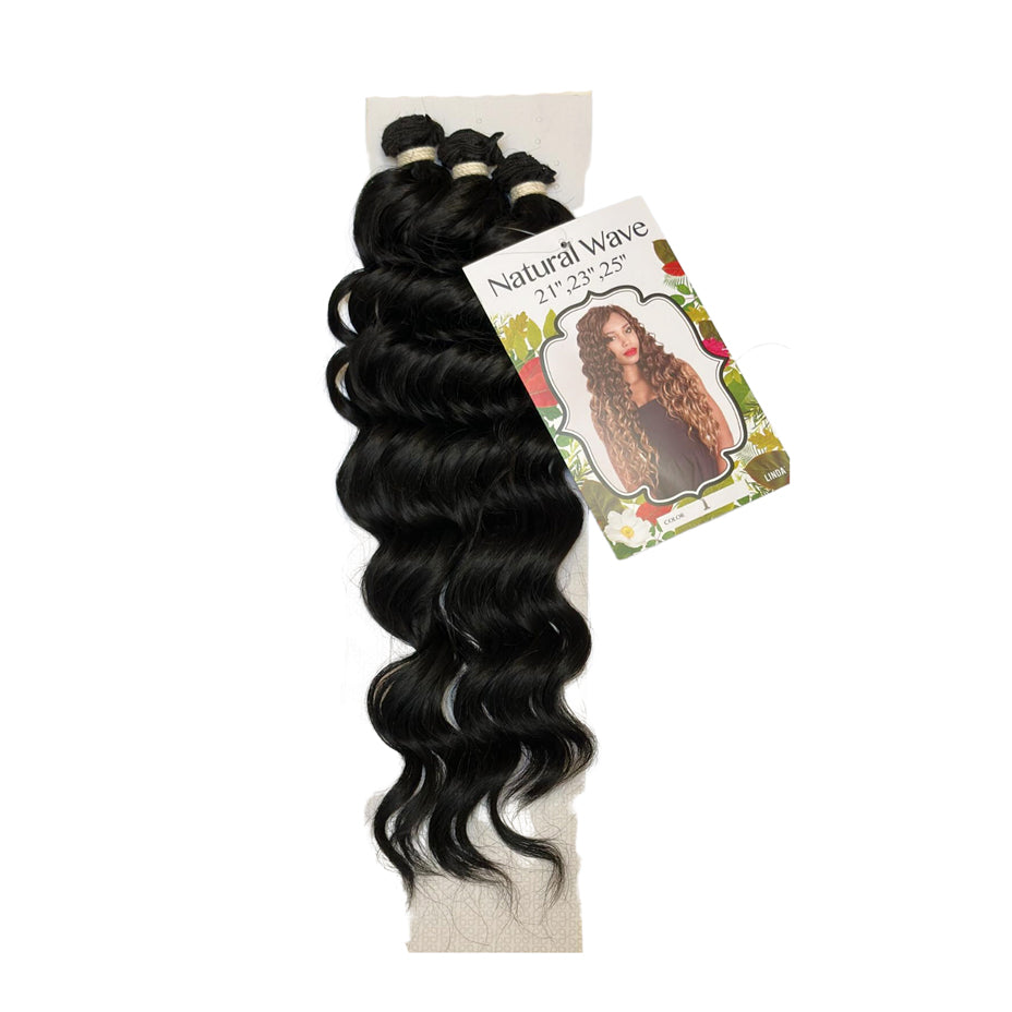 Haalic - NATURAL WAVE 21'',23'',25'' - CUTE - 100% HUMAN QUALITY - HAIR EXTENSION