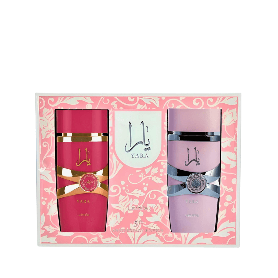Lattafa Yara + Yara Candy Perfume Set Mujer 2x100 ml EDP Unisex