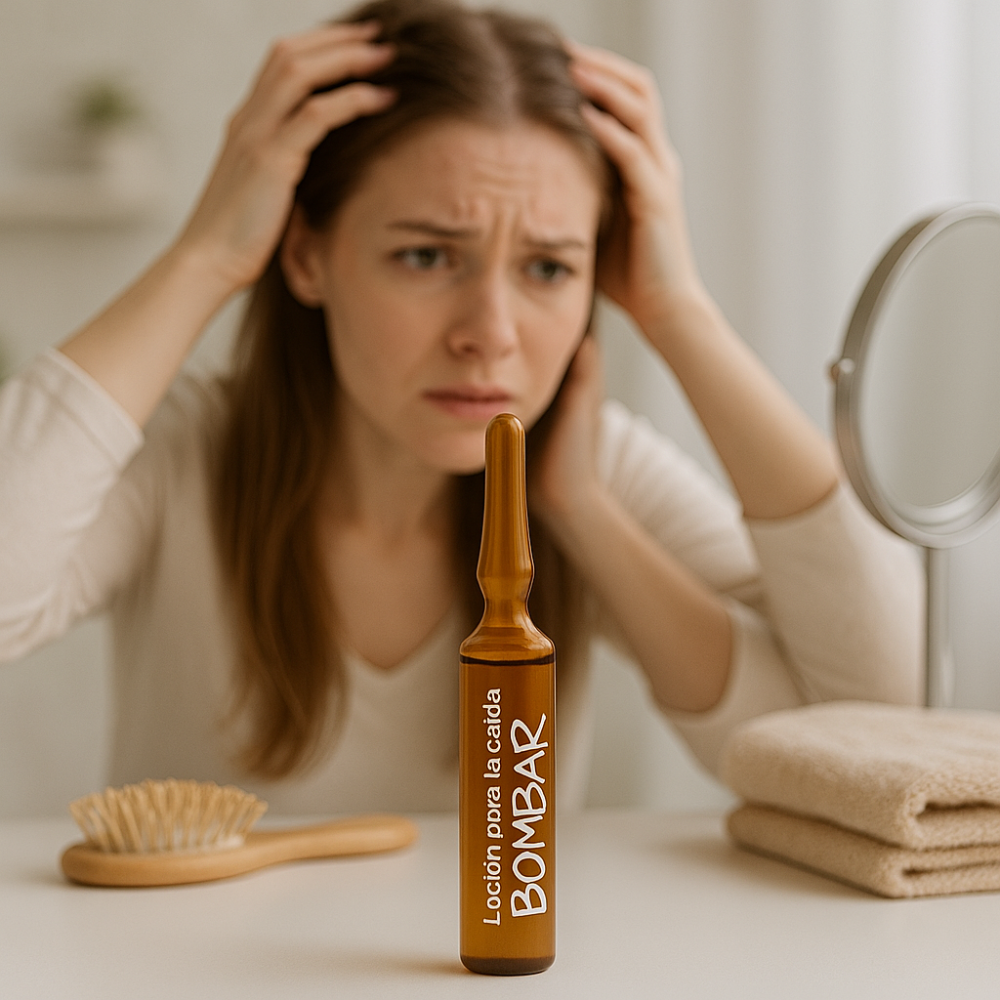 Don Cabello loción capilar bombar fortalecedora con 10 ampollas de 10 ml
