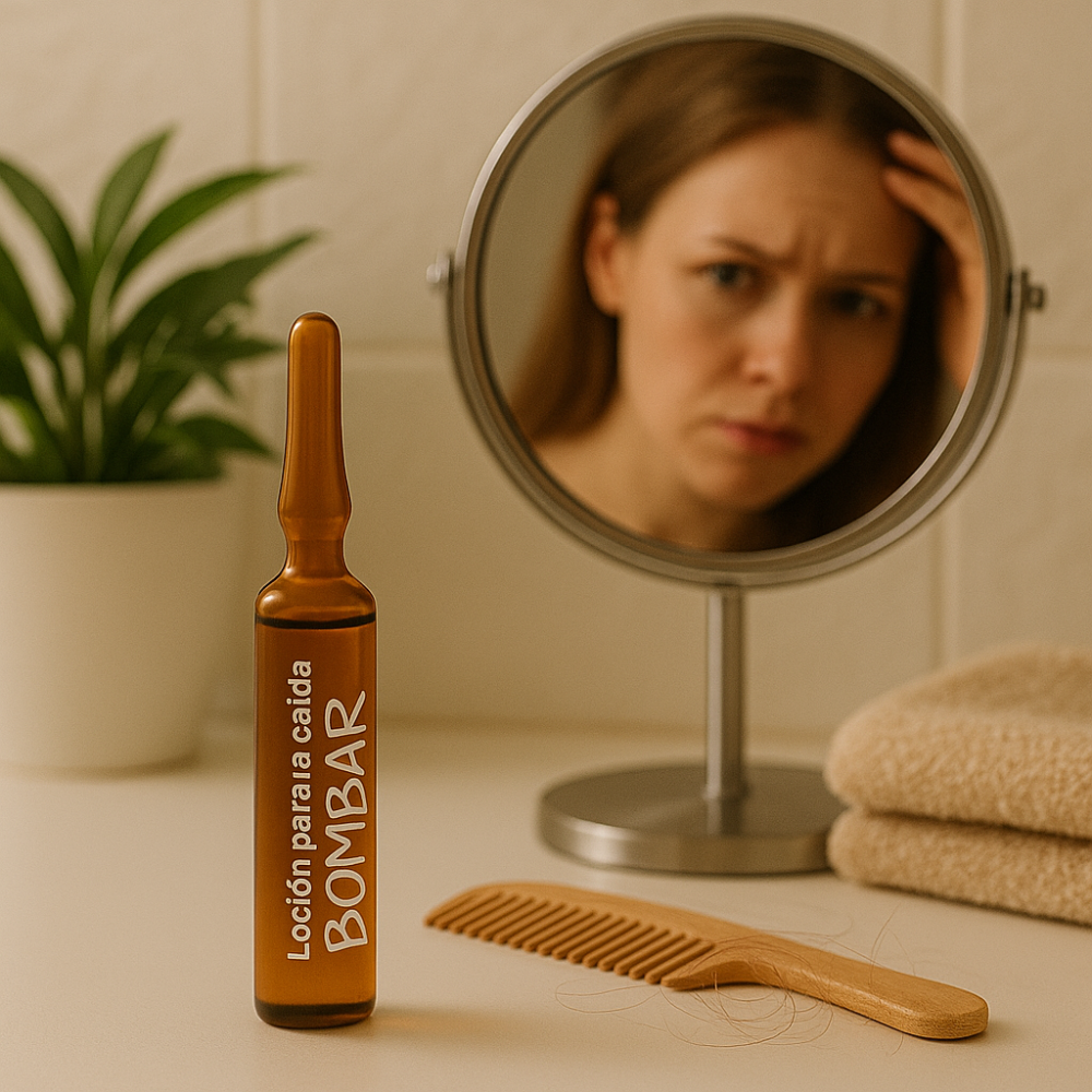 Don Cabello loción capilar bombar fortalecedora con 10 ampollas de 10 ml