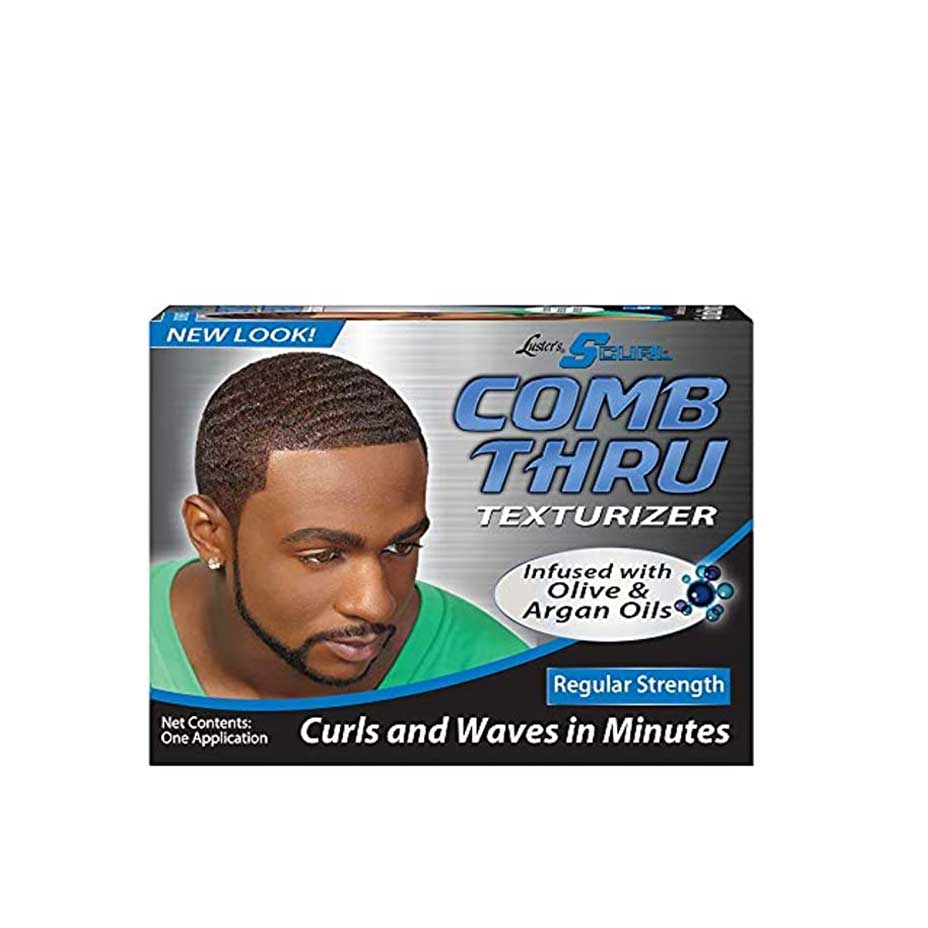 Texturizador Para El Cabello - Luster Scurl Comb Thru Kit - Regular - Cabellos Rizados - 1 Application - Cosmetics Afro Latino